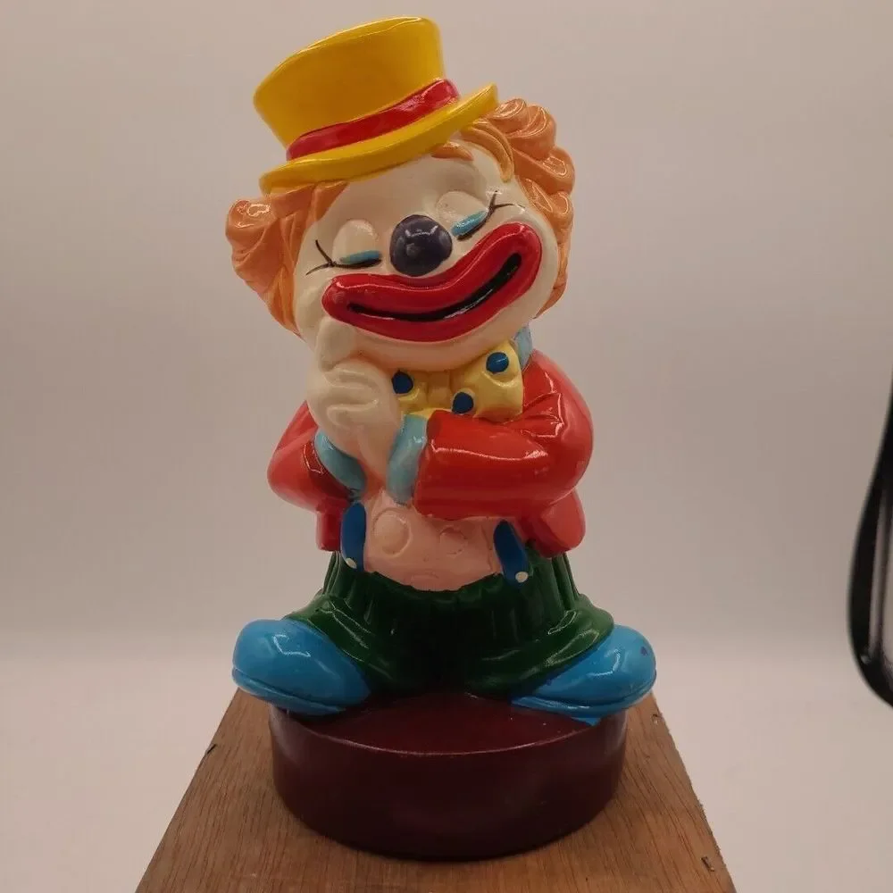 Del Monte Advertising Promo Retro Clown Coin Piggy Bank 1985 Big Top Bonanza